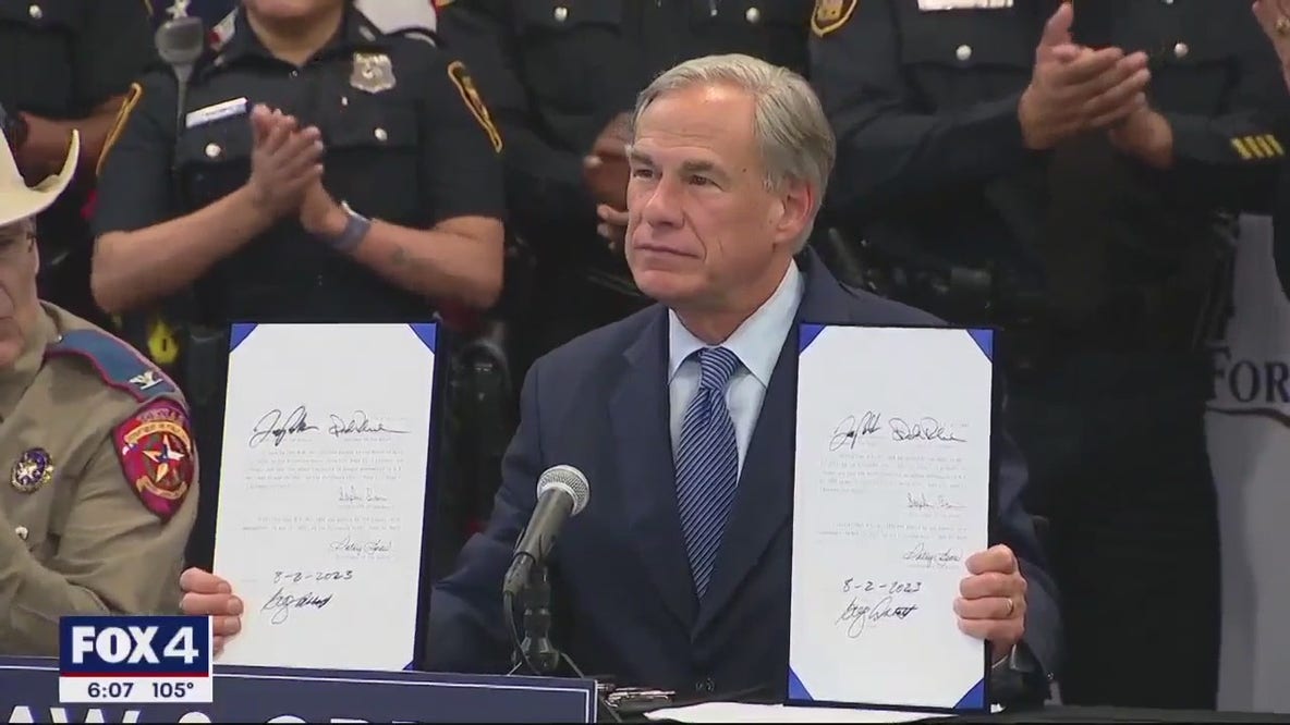 Gov. Abbott signs street racing, takeover bills